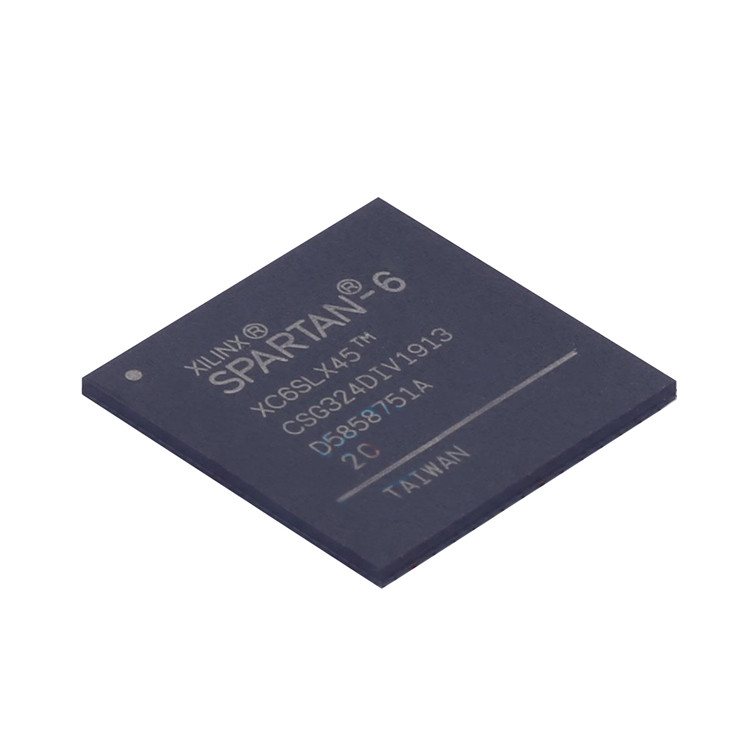 Nuovo e 484-BGA circuito integrato programmabile originale delle componenti del chip XC6SLX45-2CSG324C CI