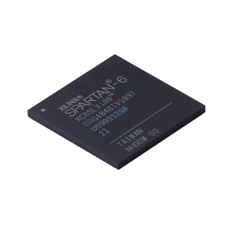 Più nuovo XC6SLX100 IC Chip Series Field Programmable Gate ingresso/uscita 484CSBGA XC6SLX100-2CSG484I di IC FPGA 338 di matrice di Meilinmchip