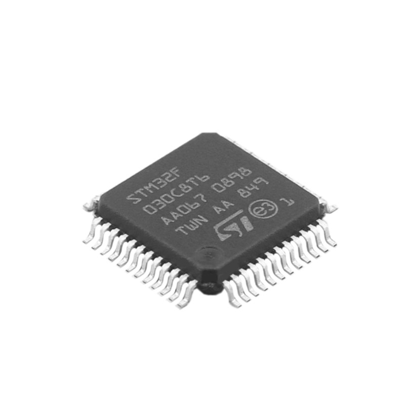 Componenti elettronici di nuovo del chip MCU di STM32F030C8T6 IC STM32F030C8T6 LQFP48 del MICROCONTROLLER Microcontrol originale di RISC