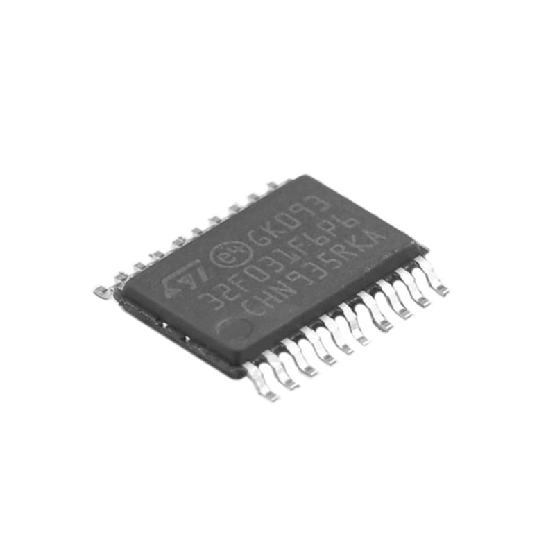 Nuovo chip del PWB STM32F031F6P6 TSSOP20 48MHz 32KB IC dell'amplificatore del tester del circuito integrato del tester STM32F031F6P6