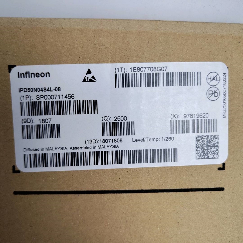 IPD50N04S4L-08  Originale nuovissimo di IC del chip del circuito integrato TO-252   inutilizzato