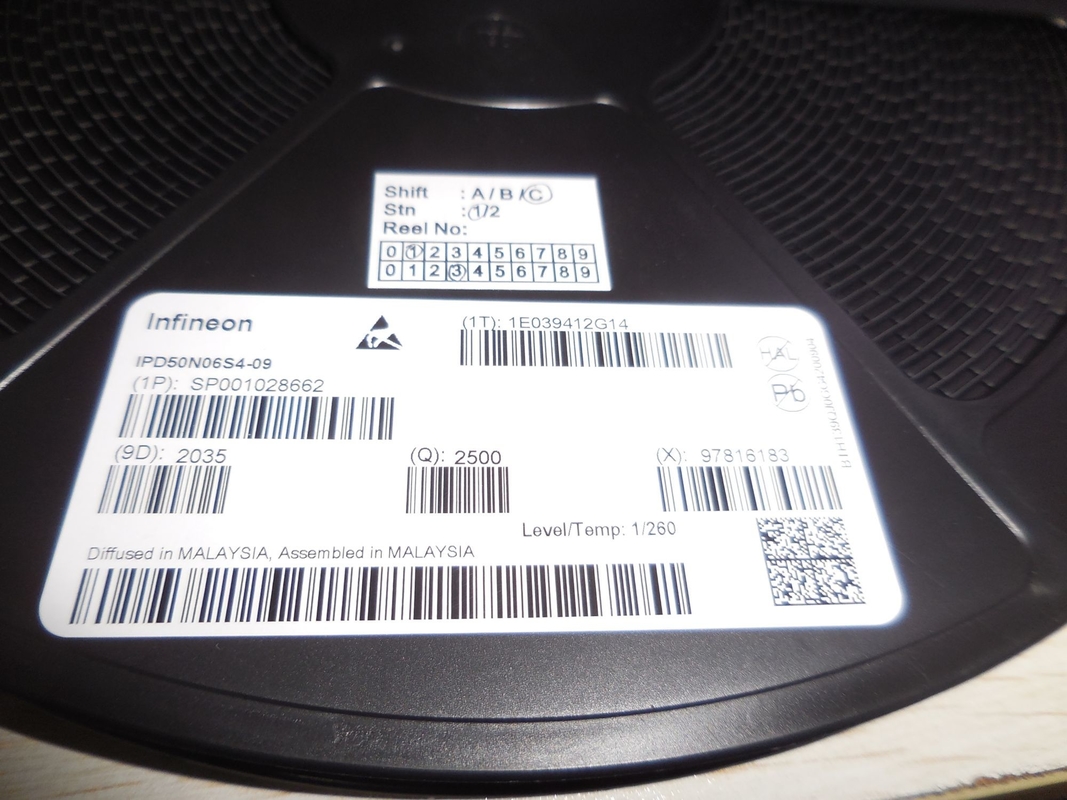 IPD50N06S4-09   Originale nuovissimo di IC del chip del circuito integrato TO-252   inutilizzato