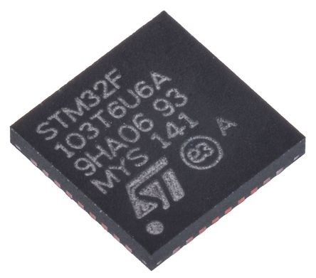 Nel chip di riserva STM32F103T6U6A dei circuiti integrati CI dell'ISTANTANEO 36VFQFPN di IC MCU 32BIT 32KB dei microcontroller