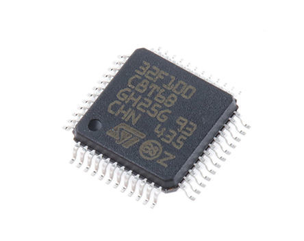 In circuiti integrati ISTANTANEI di riserva STM32F100C8T6B di componente elettronico 48LQFP di IC MCU 32BIT 64KB dei microcontroller