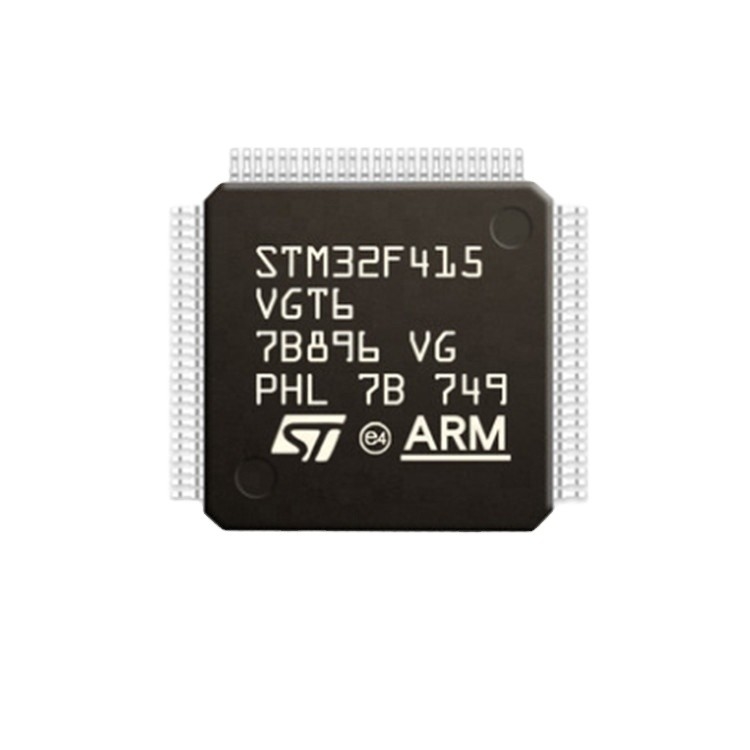 In circuiti integrati ISTANTANEI di riserva STM32F415VGT6 di componente elettronico 100LQFP di IC MCU 32BIT 1MB dei microcontroller