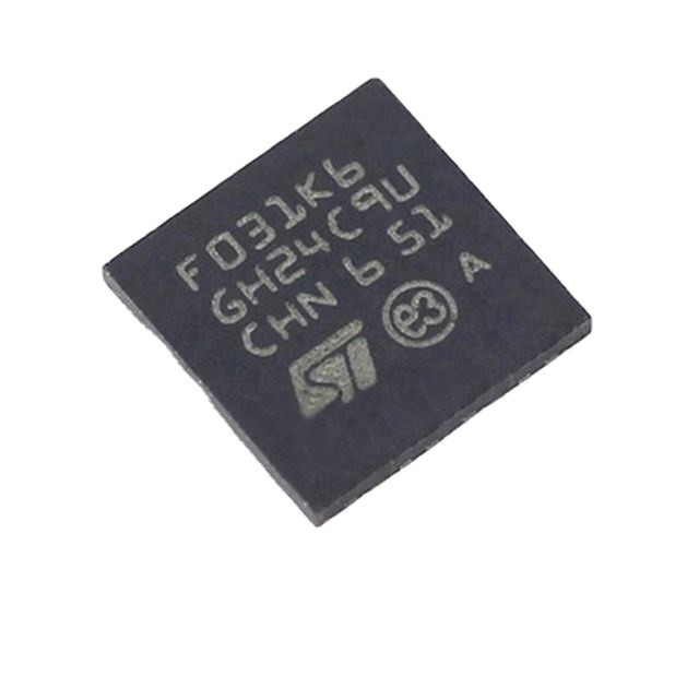In circuiti integrati ISTANTANEI di riserva STM32F031K6U6 di componente elettronico 32UFQFPN di IC MCU 32BIT 32KB dei microcontroller