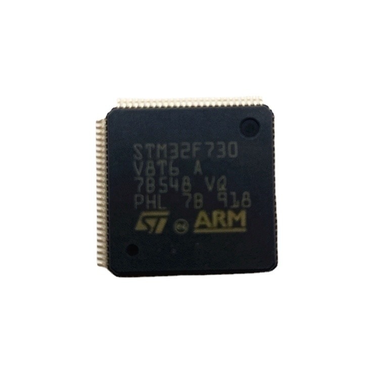 In circuiti integrati ISTANTANEI di riserva STM32F730V8T6 di componente elettronico 100LQFP di IC MCU 32BIT 64KB dei microcontroller