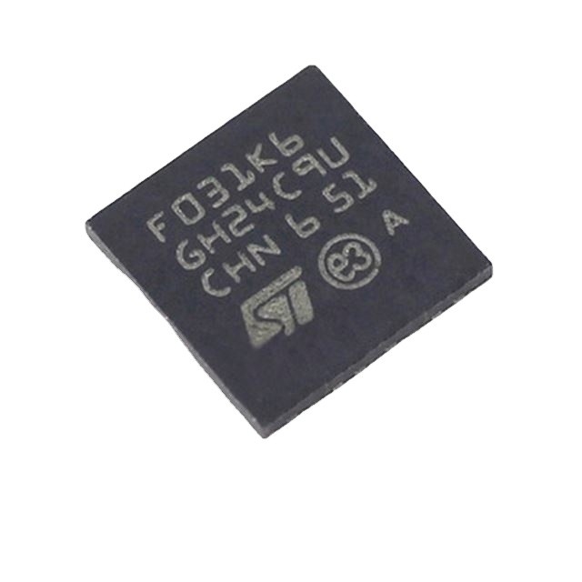 In circuiti integrati ISTANTANEI di riserva STM32F031K6U6 di componente elettronico 32UFQFPN di IC MCU 32BIT 32KB dei microcontroller