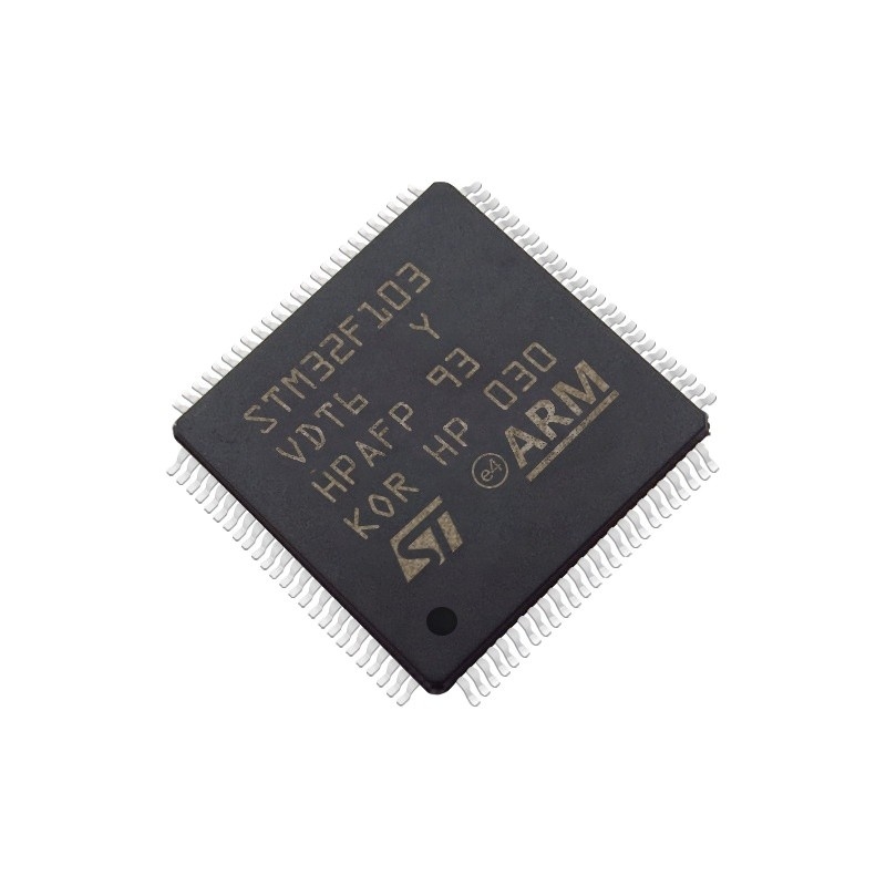 Chip programmabile STM32F103VDT6 dei circuiti integrati CI dell'ISTANTANEO 100LQFP in IC di riserva MCU 32BIT 384KB delle unità di elaborazione e dei microcontroller