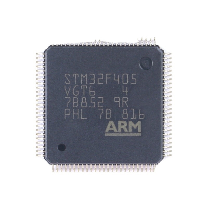 In circuiti integrati ISTANTANEI di riserva STM32F405VGT6 di componente elettronico 100LQFP di IC MCU 32BIT 1MB dei microcontroller