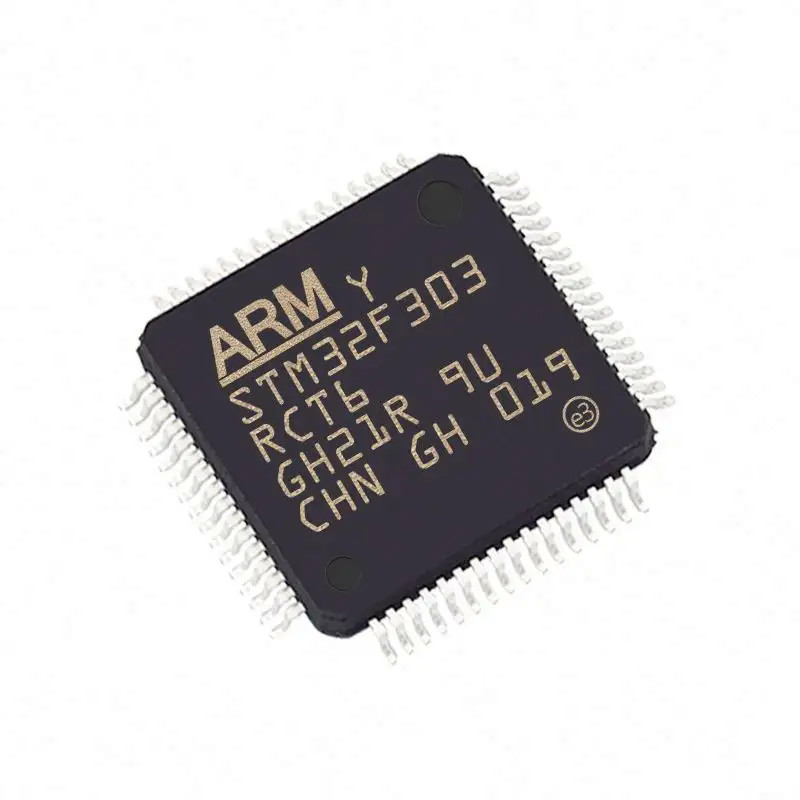 Nel chip di riserva STM32F303RCT6 dei circuiti integrati CI dell'ISTANTANEO 64LQFP di IC MCU 32BIT 256KB dei microcontroller