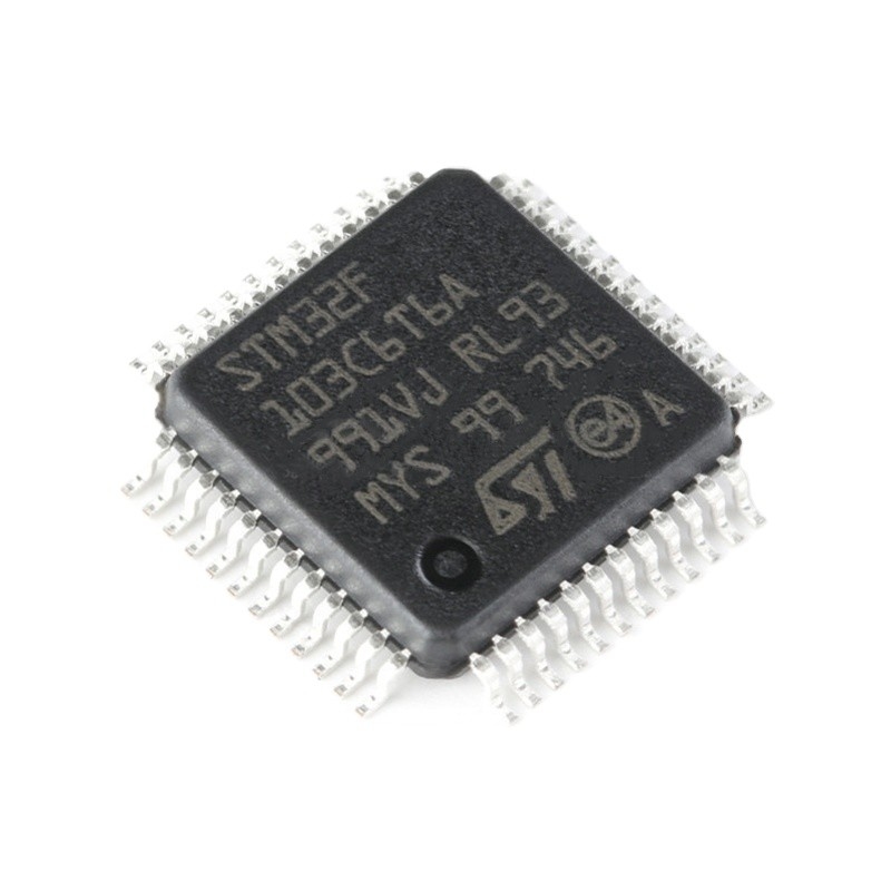 In circuiti integrati ISTANTANEI di riserva STM32F103C6T6A di componente elettronico 48LQFP di IC MCU 32BIT 32KB dei microcontroller