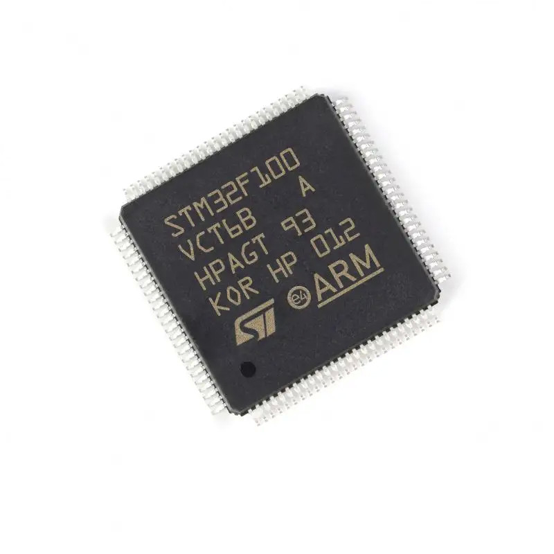 Nel chip di riserva STM32F100VCT6B dei circuiti integrati CI dell'ISTANTANEO 100LQFP di IC MCU 32BIT 256KB dei microcontroller