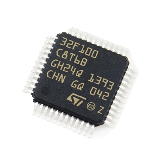 Nel chip di riserva STM32F100VCT6B dei circuiti integrati CI dell'ISTANTANEO 100LQFP di IC MCU 32BIT 256KB dei microcontroller