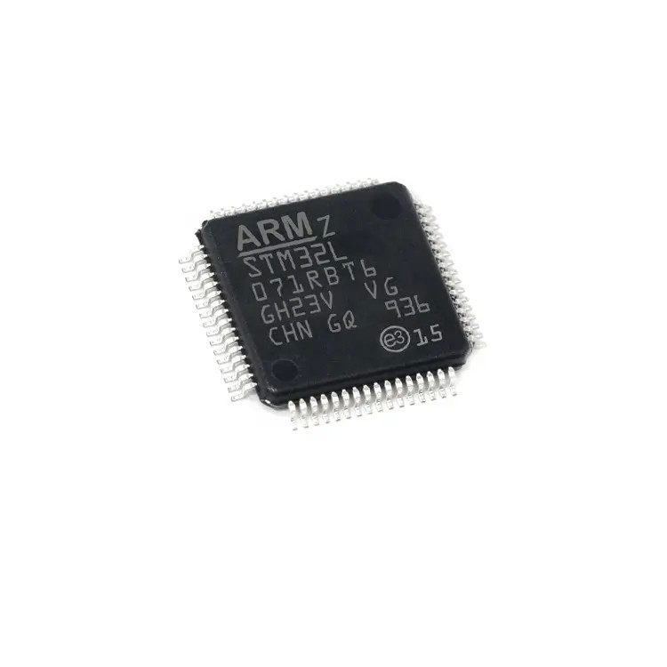 In circuiti integrati ISTANTANEI di riserva STM32L071RBT6 di componente elettronico 64LQFP di IC MCU 32BIT 128KB dei microcontroller
