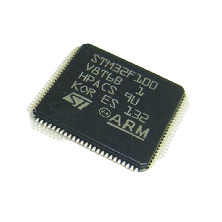 Nel chip di riserva STM32F100V8T6B dei circuiti integrati CI dell'ISTANTANEO 100LQFP di IC MCU 32BIT 64KB dei microcontroller
