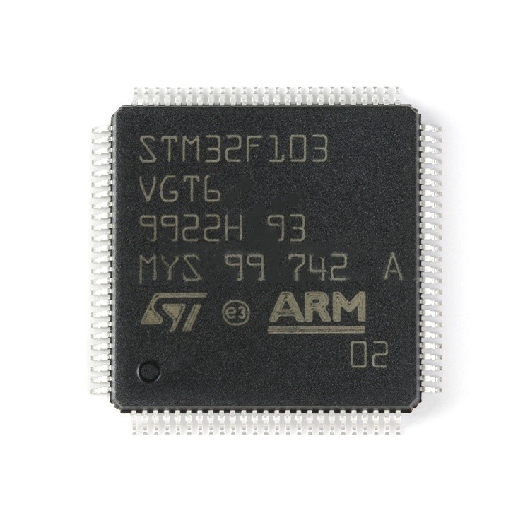 In circuiti integrati elettronici di riserva STM32F103VGT6 dei componants dell'ISTANTANEO 100LQFP di IC MCU 32BIT 1MB dei microcontroller