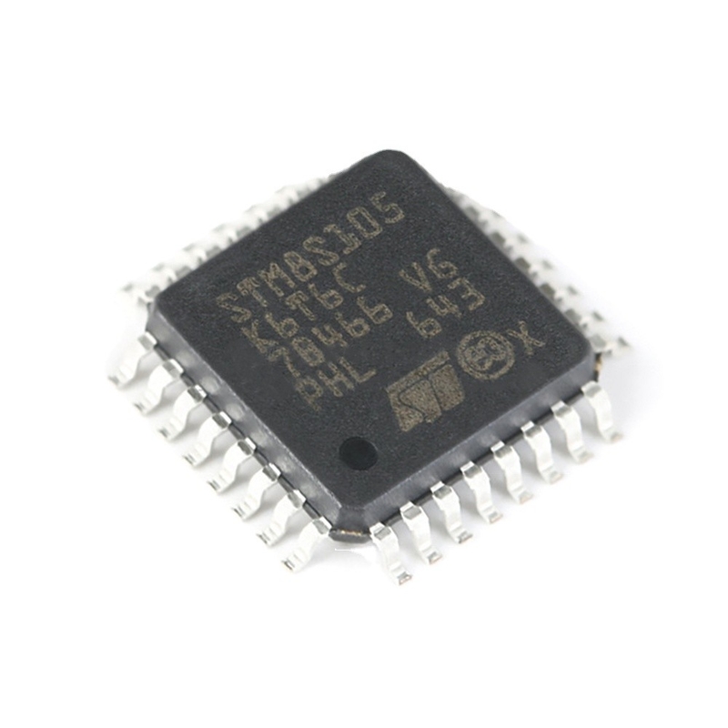 In circuiti integrati ISTANTANEI di riserva STM8S105K6T6C di componente elettronico 32LQFP di IC MCU 8BIT 32KB dei microcontroller