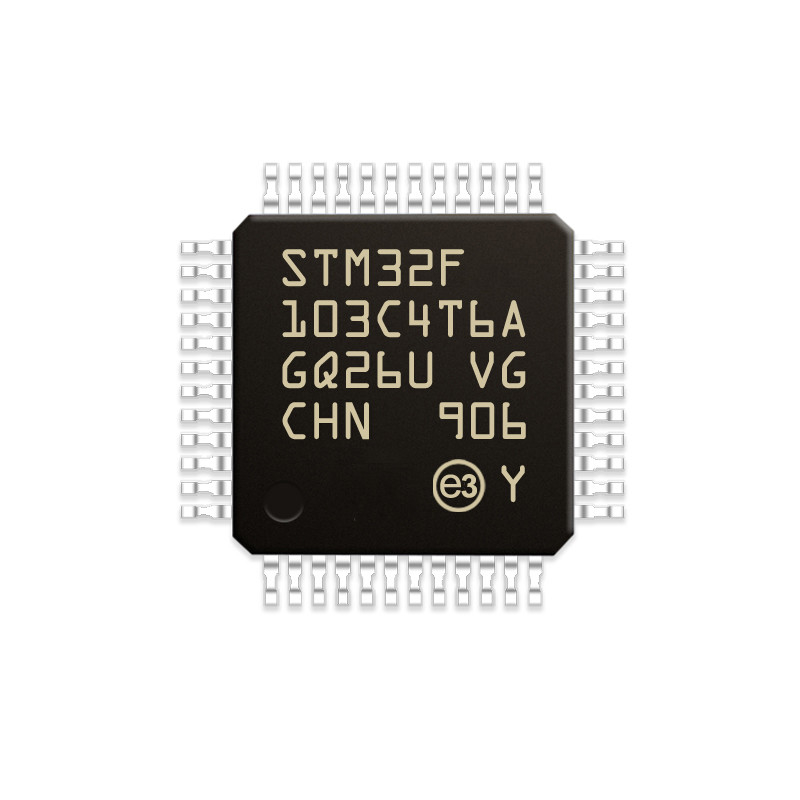 Microcontroller ISTANTANEO IC STM32F103C4T6A di serie di 8 bit 16MHz 32KB 48-LQFP STM di Chuangyunxinyuan STM32F103C4T6A