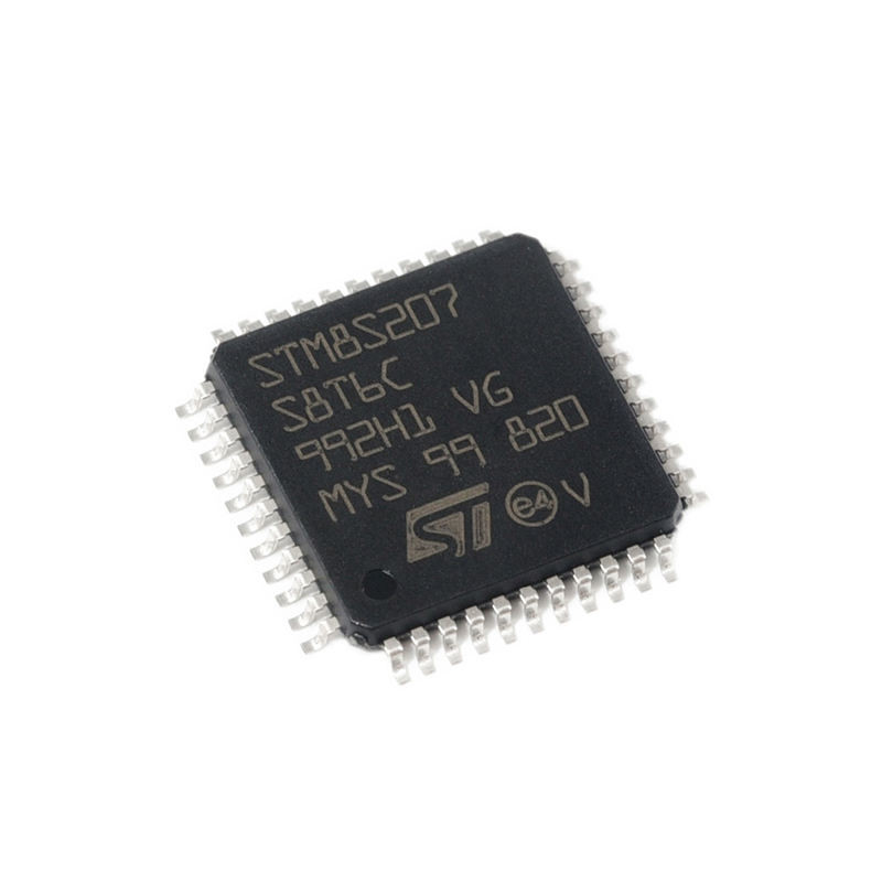 Pannello di controllo elettronico IC Chips Integrated Circuits STM8S207S8T6C delle componenti MCU di Chuangyunxinyuan STM8S207S8T6C LQFP-44