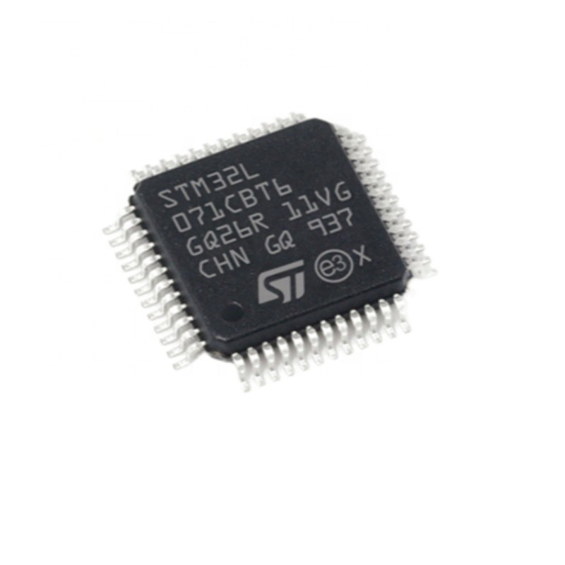 32 bit 128KB LQFP48 MicrocontrollerOriginal dell'ARM Cortex M0+ MCU in circuito integrato di riserva di 48-LQFP STM32L071CBT6