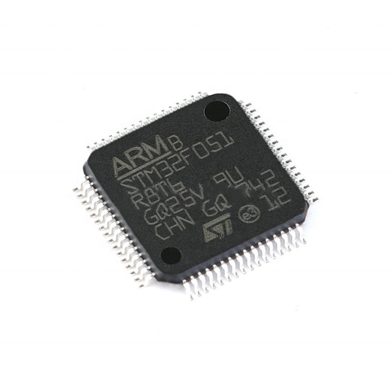 Marca originale dell'ISTANTANEO 64LQFP STM32F STM32F051 STM32F051R8T6 di IC MCU 32BIT 64KB del circuito integrato del microcontroller