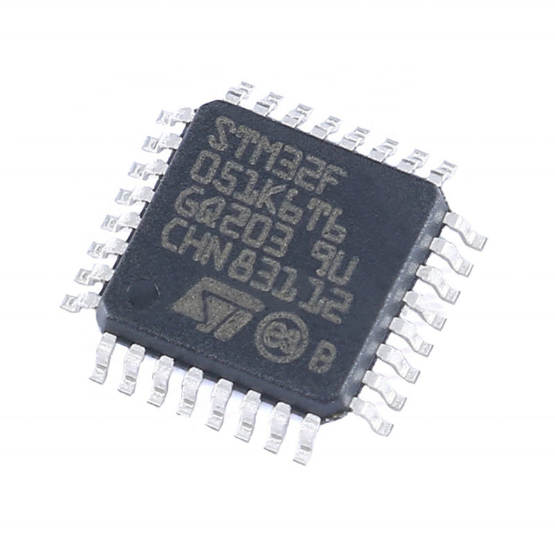 Marca originale STM32F051K6T6 dell'ISTANTANEO 32LQFP STM32F STM32F051 di IC MCU 32BIT 32KB del circuito integrato del microcontroller di Chuangyunxinyuan