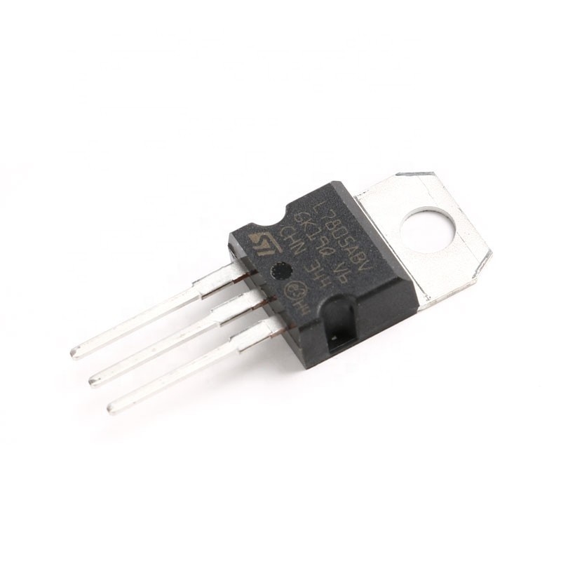 Originale di Chuangyunxinyuan nuovo in gestione IC TO-220 L7805A IC Chip Integrated Circuit Electronic Supplies L7805ABV di potere di riserva
