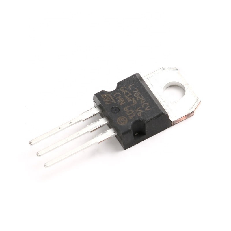 Chip elettrico genuino originale L7824CV del regolatore di tensione dei rifornimenti di Chuangyunxinyuan LM7824 24V 1.5A TO-220