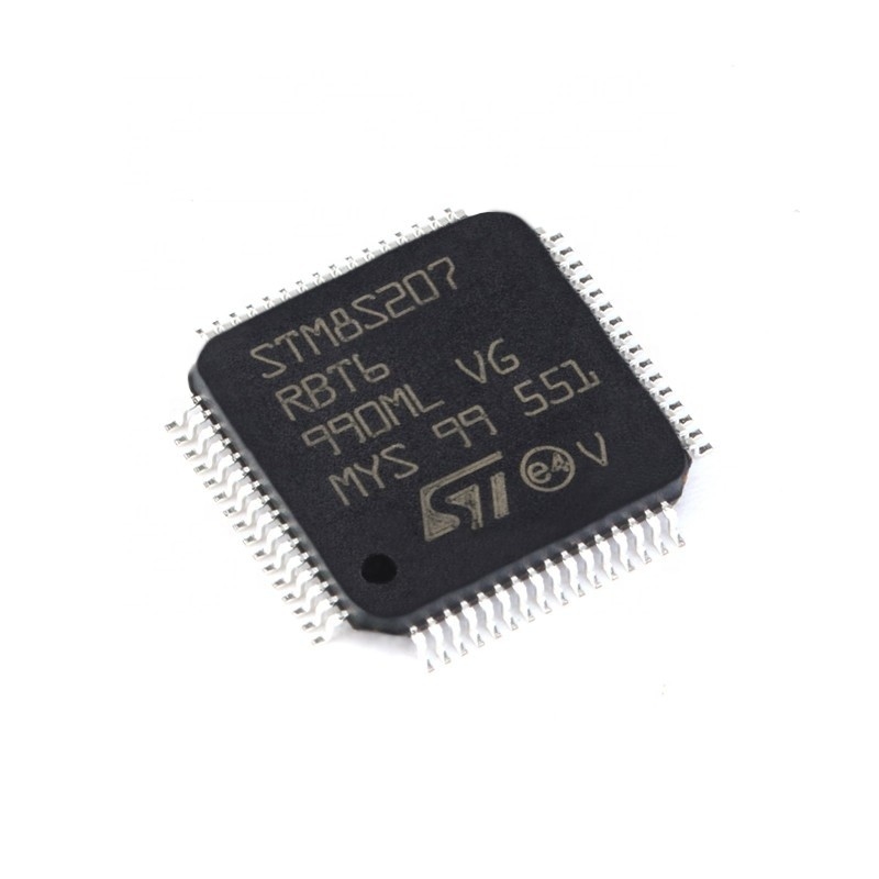 Nuovo e dei rifornimenti di IC MCU 8BIT 128KB FLASH elettrico originale 64LQFP STM STM8S207RBT6 di Chuangyunxinyuan
