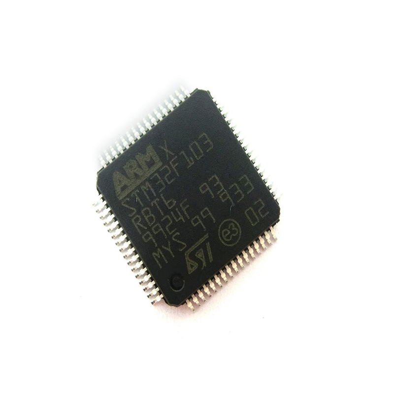 Perno istantaneo 2.5v/3.3v 64 Lqfp CI di M3 Risc 128kb del braccio di 32 bit Stm32f1 di STM32F103RBT6 Mcu