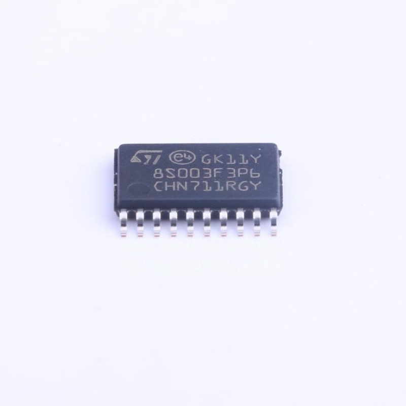 8 bit STM8S STM8 CISC 8KB 3.3V/5V istantaneo 20-Pin TSSOP T/R di MCU - CHIP della bobina e del nastro STM8S003F3P6 IC