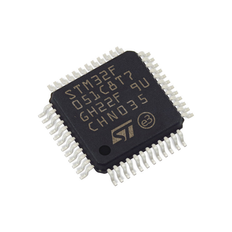 Circuiti integrati STM32F051C8T7 IC del microcontroller di IC MCU dei componenti elettronici di Chuangyunxinyuan STM32F051C8T7 LQFP48 in AZIONE