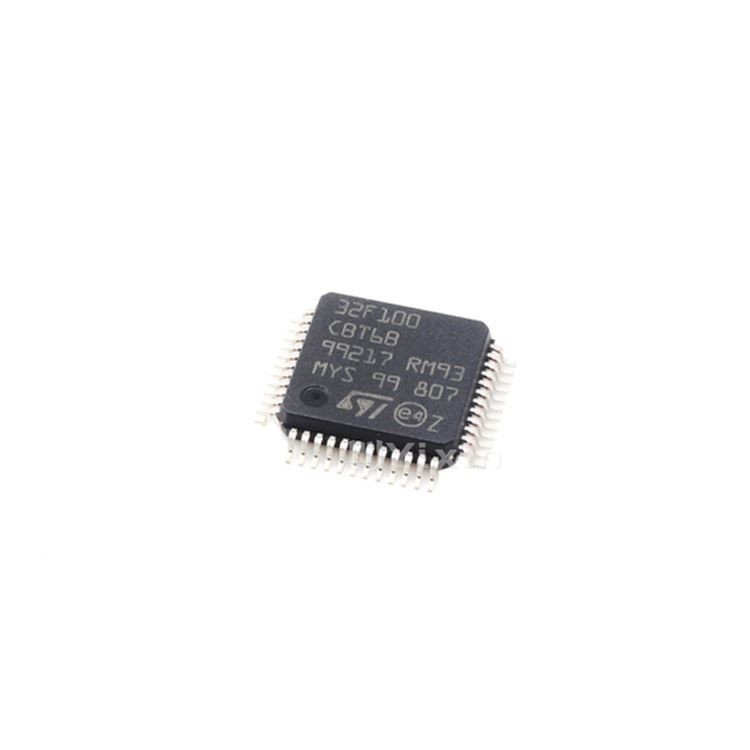 Nuovo e di STM32F100CBT6B IC MCU 32BIT 128KB FLASH originale 48LQFP IC di Chuangyunxinyuan in AZIONE