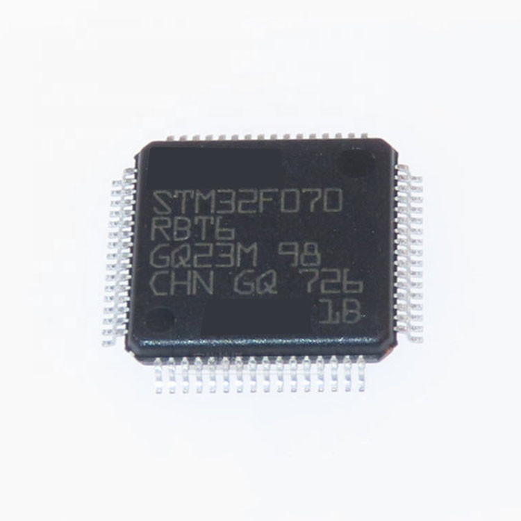 Nuovo STM32 STM32F070 microcontroller originale STM32F070RBT6 IC di 32 bit di memoria flash del circuito integrato di Chuangyunxinyuan