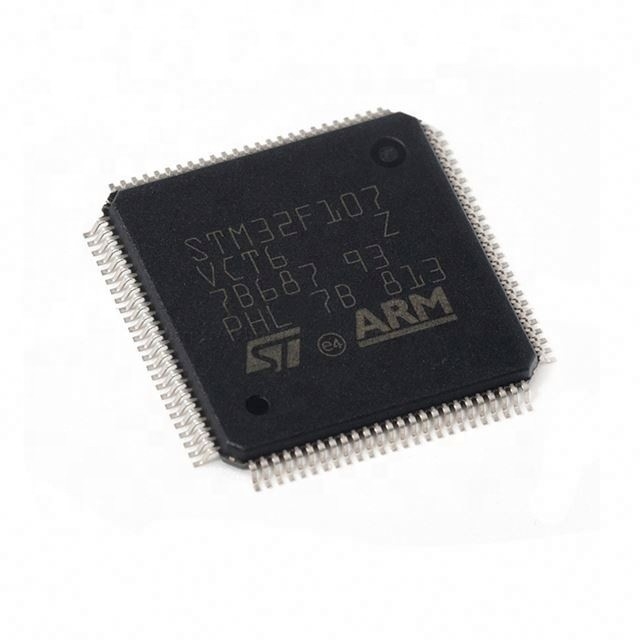 Braccio M3 Risc 256Kb 100-Pin istantaneo Lqfp Stm32F Stm32F107 Lqfp100 Stm32F107Vct6 di 32 bit Stm32 di Mcu dei componenti elettronici
