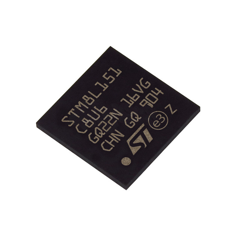 Circuiti integrati online QFN48 MCU STM8L151C8U6 CI dei componenti elettronici del nuovo microcontroller originale STM8L151C8U6