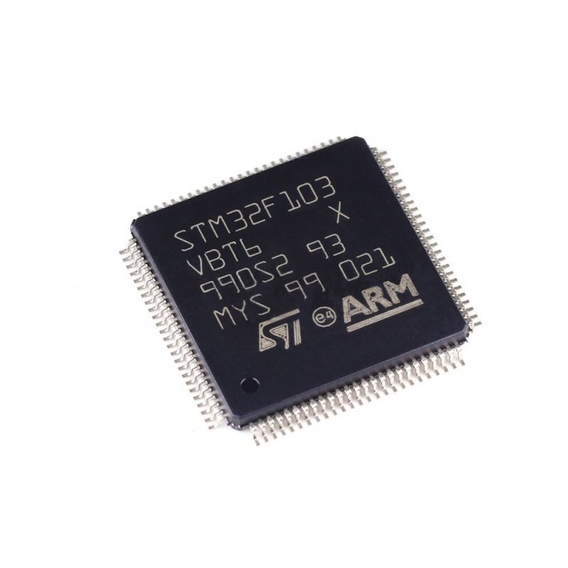 Corteccia pungente M3 128k Lqfp100 istantaneo STM32F103VBT6 IC del microcontroller dei componenti elettronici Stm32f103 32 di servizio di Chuangyunxinyuan Bom IN AZIONE
