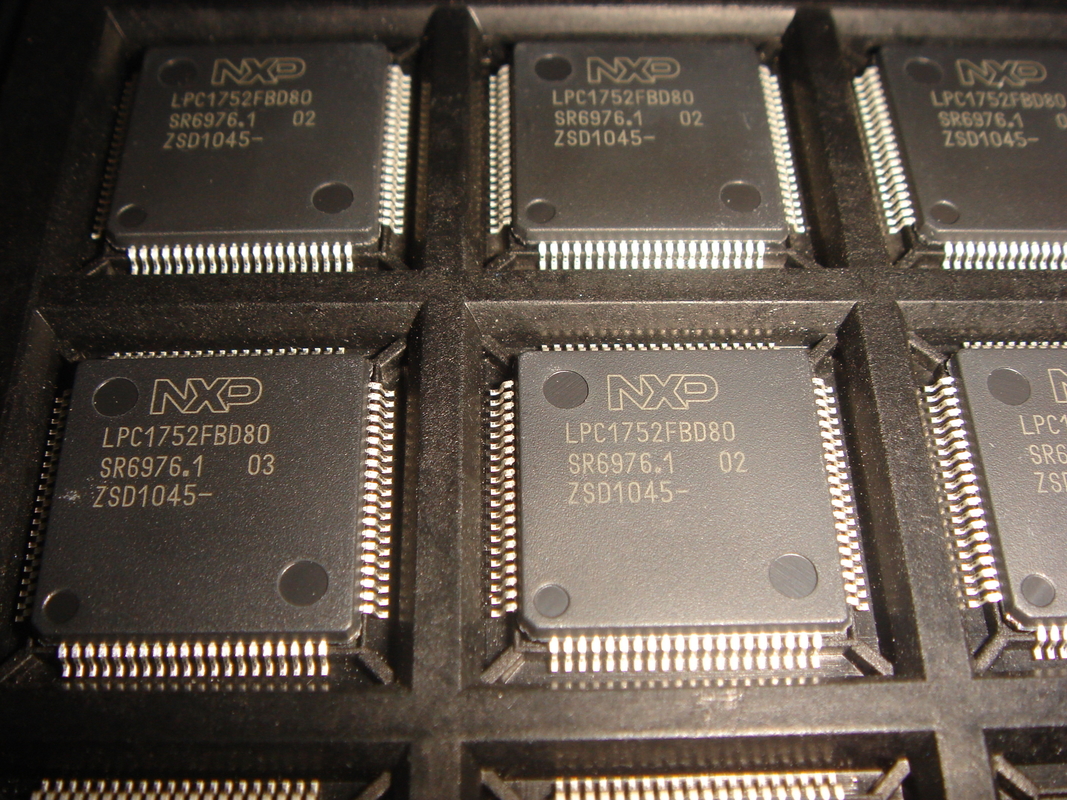 Originale nuovissimo del microcontroller di IC del chip del circuito integrato di LPC1752FBD80 QFP80 inutilizzato