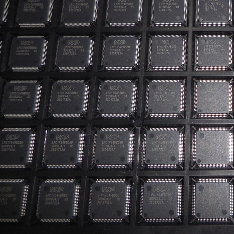 Originale nuovissimo del microcontroller di IC del chip del circuito integrato di LPC1754FBD80 QFP80 inutilizzato
