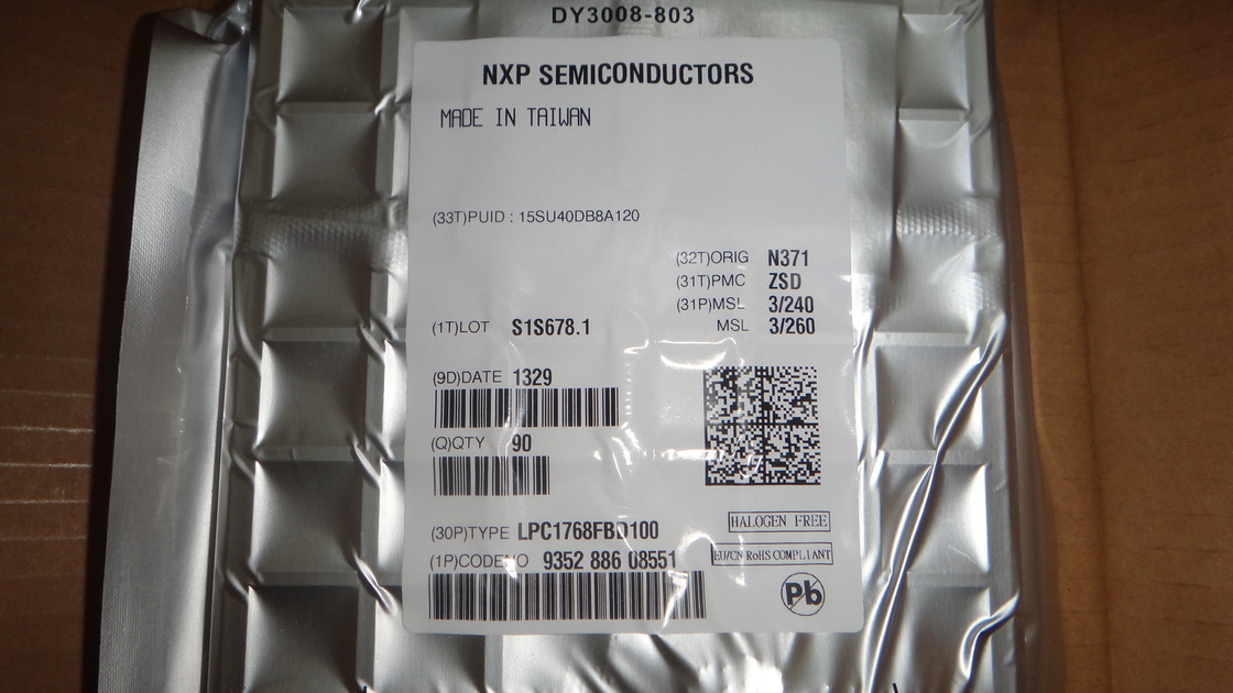 LPC1768FBD100   Originale nuovissimo del microcontroller di IC del chip del circuito integrato QFP100 inutilizzato